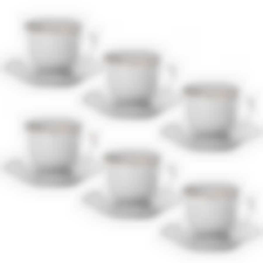 Кофейный набор на 6 персон Loraine, объем 90мл