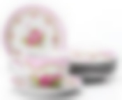 Чайный набор на 6 персон Loraine Цветы, 220 мл