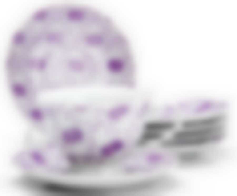 Чайный набор на 6 персон Loraine Цветы, 150 мл