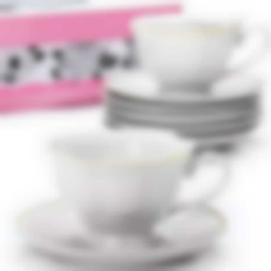 Чайный набор на 6 персон Loraine Classic, 180 мл