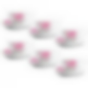 Чайный набор на 6 персон Loraine Цветы, 150 мл