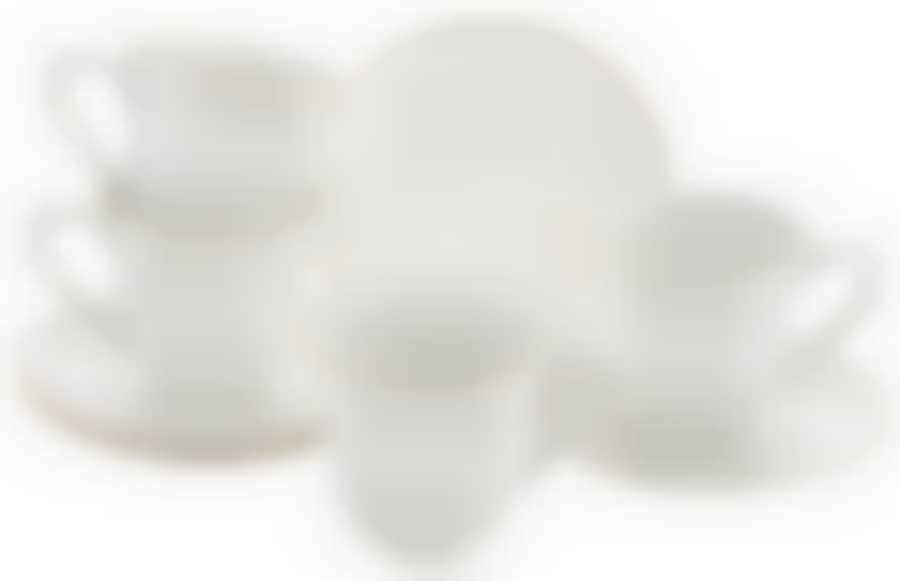 Чайный набор на 4 персоны Loraine Романс, 240 мл