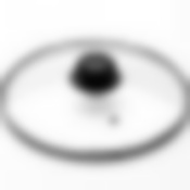 Крышка стеклянная с метал/обод 20см (х28) 4720-1