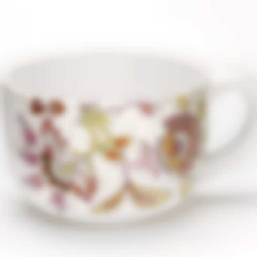 Кружка-супница Loraine Цветочный узор, 580 мл