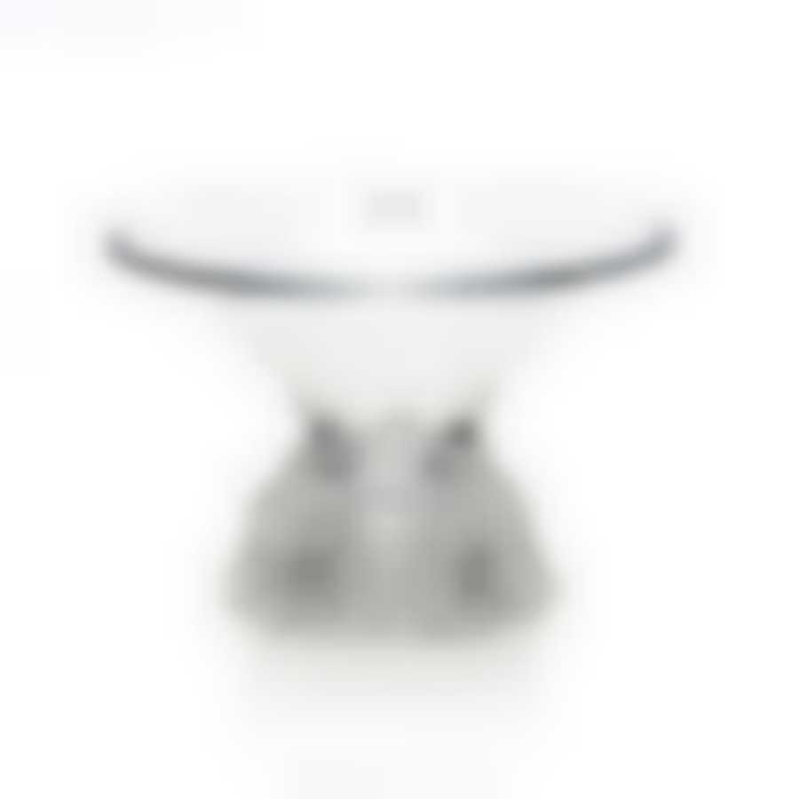 Ваза для фруктов Crystalite Bohemia Rose Frost, H=25,5 см