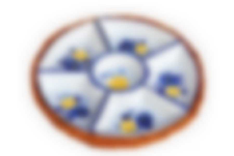 Менажница в корзине "Bayerhoff" Цветы 300x50x300 мм