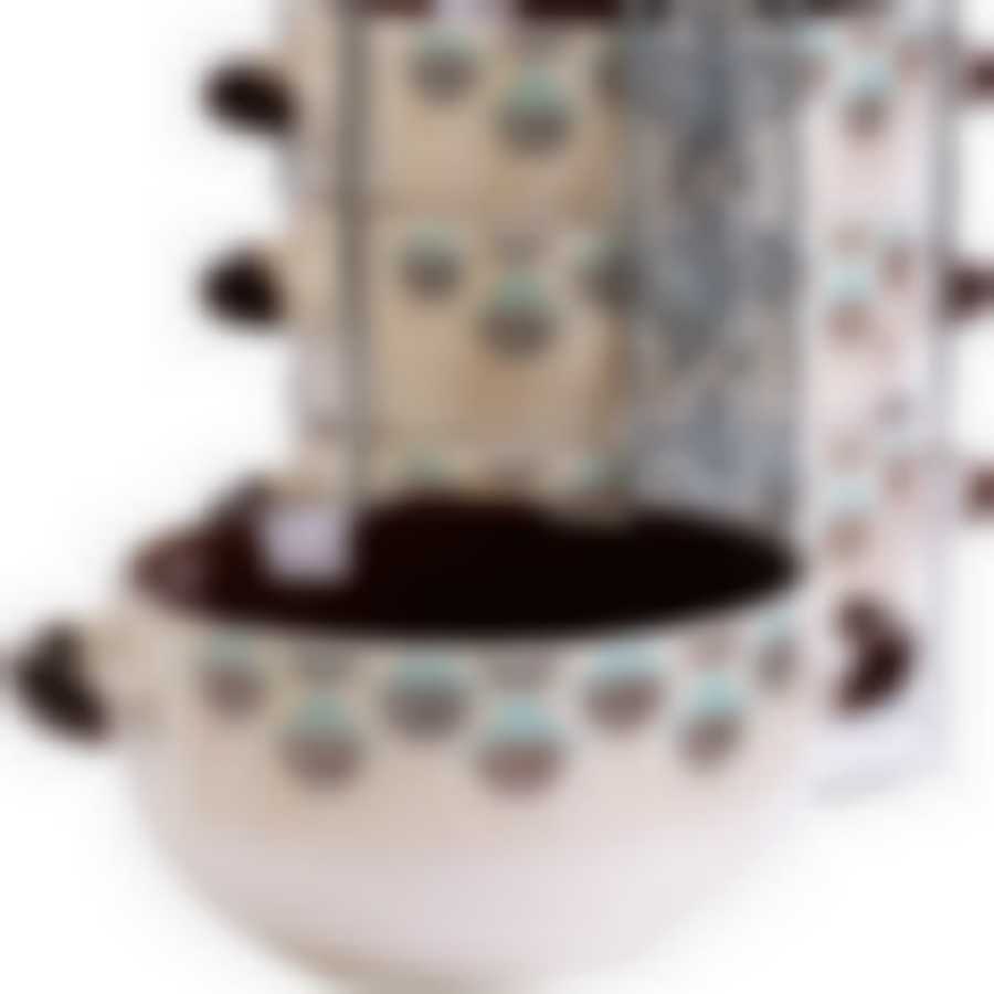 Набор супниц 4 шт Loraine на подставке, 520 мл