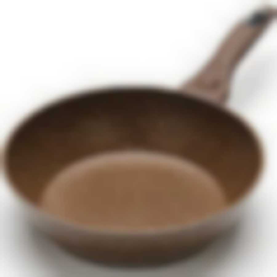 Сотейник 24см мрамор/крошка АП MB (х6) 25680