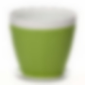 Кашпо Меланж с поддоном 1,5 л (зеленый)