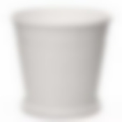 Горшок цветочный с поддоном Клен 5,5 л (белый)