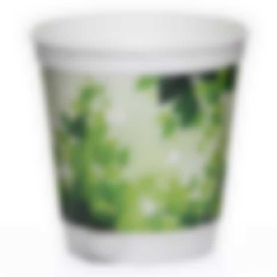 Горшок цветочный Березка 1,5 л (белый)