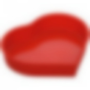 ФОРМА для выпечки,в виде сердца, 24,5*22*4,6см, NADOBA MILA