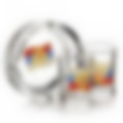 НАБОР "На двоих" пеп. 1015+2стопки 1022 "Флаг"