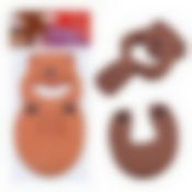 Набор 2 фиксаторов для дверей "Мишка" 2цв. NEW^^