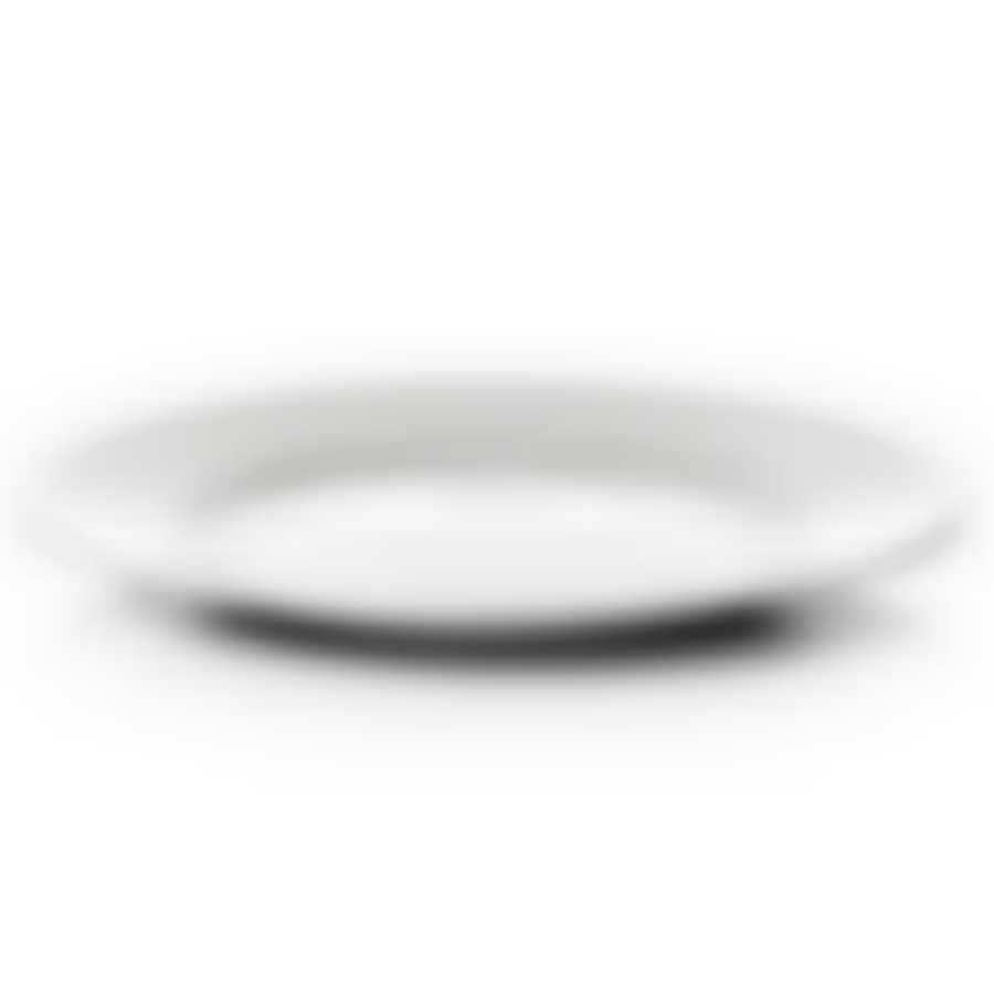 Тарелка столовая мелкая Seiler White Classic, D=27 см