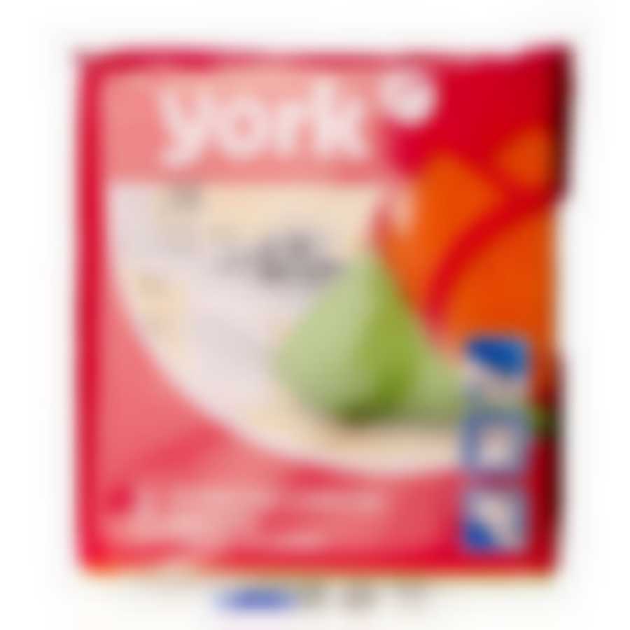 Губка абразивная York "Бетти", 13 х 14 см, 3 шт