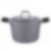 Кастрюля с крышкой Berlingerhaus Grey Stone Touch Line, 6 л