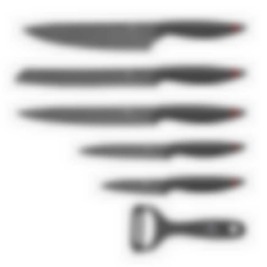 BH-2001 Stone Touch Line Набор ножей 6 пр.