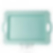 Поднос Ажур 30,5*43 см (аквамарин)