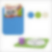 Коврик под посуду Мультидом "Эконом" 30*40 см (цвета в ассортименте)