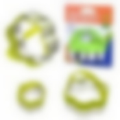 Набор кулинарных форм 3 шт "Цветочки" с пластиковыми ручками