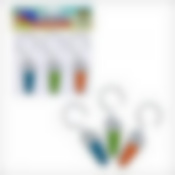 Прищепки для белья с крючком Мультидом, 3 шт