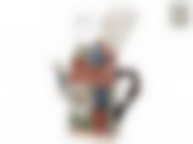 Подставка для кухонных принадлежностей "Птичий двор" 19*7,5*19*24см. v=600мл