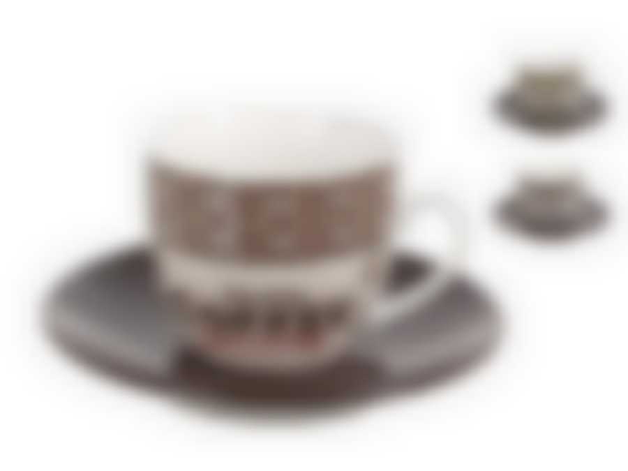 Кофейная пара "Coffee", объем 200 мл (3 вида)