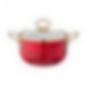 КАСТРЮЛЯ ЭМАЛИРОВАННАЯ AGNESS СО СТЕКЛЯННОЙ КРЫШКОЙ, 2,3Л, ДИА. 16СМ