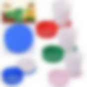 Стакан складной с крышкой. Объем 160мл