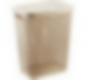 Корзина для белья ПИРУЛА 35 л (латте)