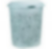 Корзина для белья Кружево 50 л (морская волна)