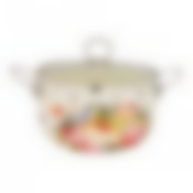 КАСТРЮЛЯ ЭМАЛИРОВАННАЯ AGNESS СО СТЕКЛЯННОЙ КРЫШКОЙ, 4,2Л, ДИАМЕТР=20 СМ ВЫСОТА=13,5 СМ