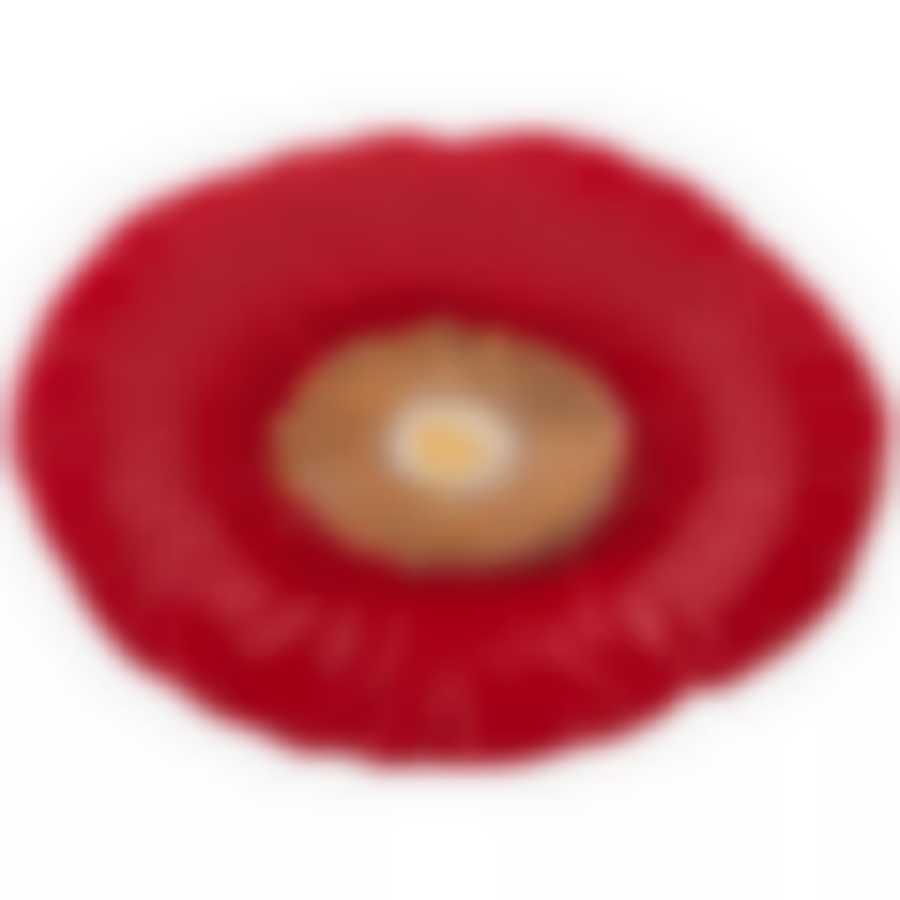 БЛЮДО ОВАЛЬНОЕ "МАКОВЫЙ ЦВЕТ" 26*19*3 СМ