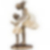 СТАТУЭТКА "МАТЕРИНСТВО" СЕРИЯ "ФЬЮЖН" 13*7,5*19,5 СМ (КОР=12ШТ.)