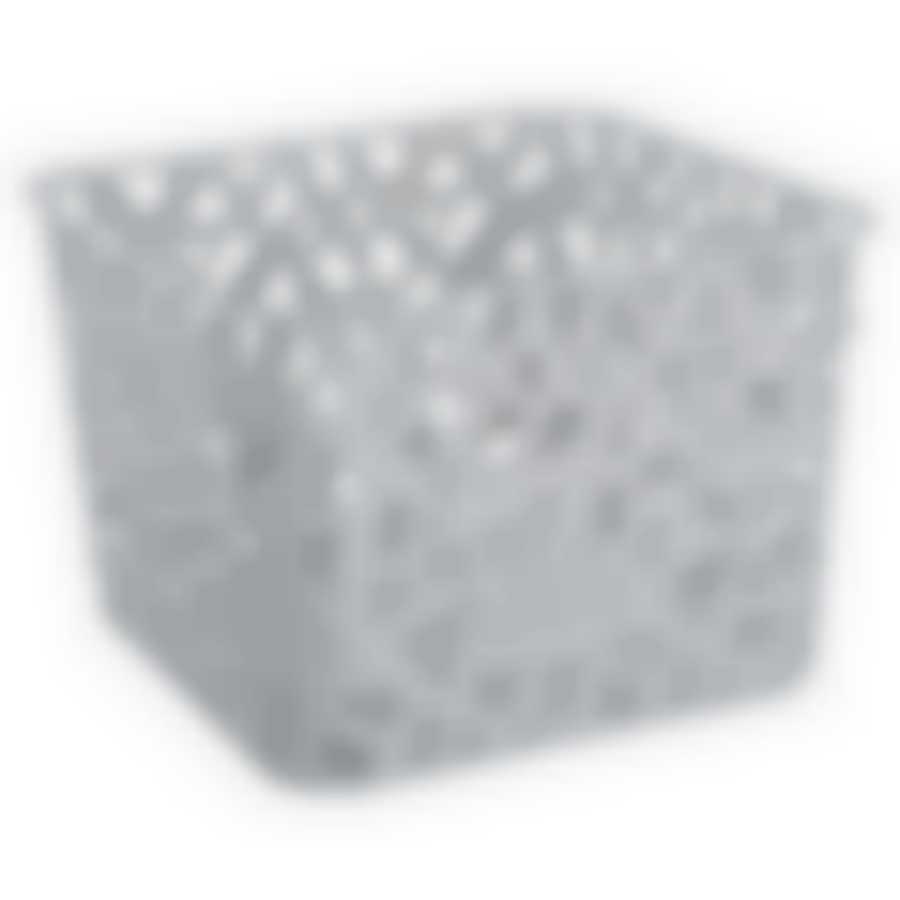 Корзинка универсальная 205х205х145мм XXL (микс 6) (цвет в ассортименте)