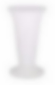 Ваза д/цветов под срезку Д129мм,В217мм (белый)