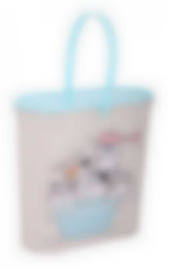 Контейнер для корма "Мур-мяу" 6л (св.серый)