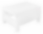 Стол "Ротанг" 765х570х420мм (белый)