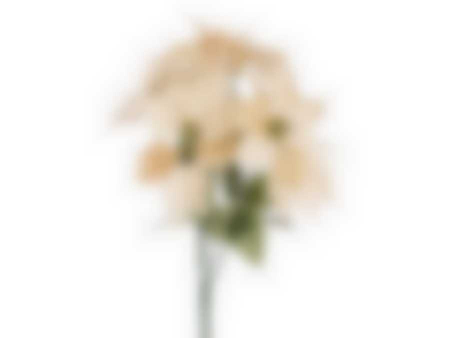 ЦВЕТОК ИСКУССТВЕННЫЙ "БУКЕТ ПУАНСЕТИЙ" ВЫСОТА=50 СМ.