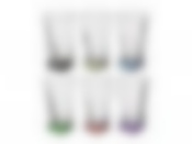 НАБОР СТАКАНОВ ДЛЯ СОКА ИЗ 6 ШТ. "КВАДРО ДЕКОРЕЙШН 72Т76" 350 МЛ. ВЫСОТА=15 СМ.