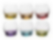 НАБОР СТАКАНОВ ИЗ 6 ШТ. "CRAZY" 390 МЛ. ВЫСОТА=9 СМ.