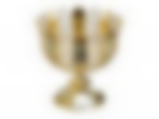 КОНФЕТНИЦА НА НОЖКЕ "ГОЛДЕН" ДИАМЕТР = 24 СМ, ВЫСОТА = 25 СМ