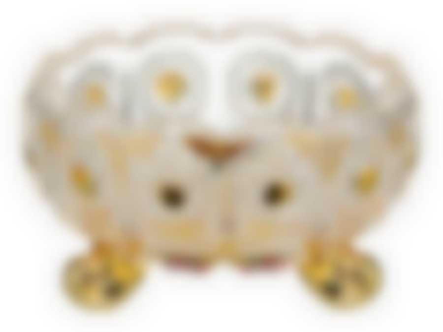 КОНФЕТНИЦА "ГОЛДЕН" ДИАМЕТР = 11 СМ, ВЫСОТА = 7 СМ