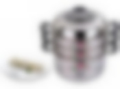 КАСТРЮЛЯ-МАНТОВАРКА 3 УРОВНЯ ДИАМЕТР=28 СМ. 8,7 Л. ИНДУКЦИОННОЕ ДНО