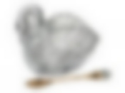 ИКОРНИЦА КОЛЛЕКЦИЯ "МУЗА" 11,5*6,5*9,5 СМ. + ЛОЖКА МЕТАЛЛИЧЕСКАЯ