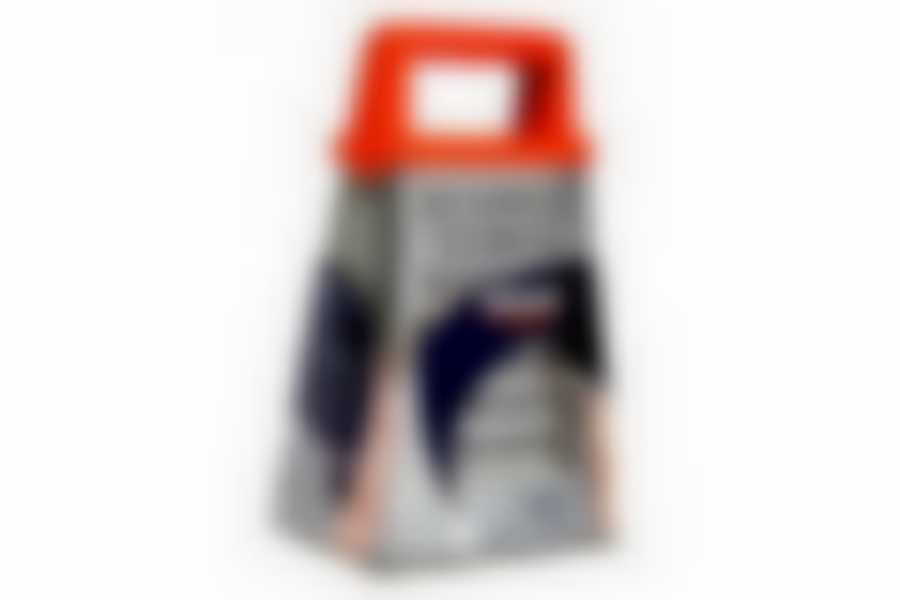 Терка четырехгранная пластмассовая ручка в упаковке