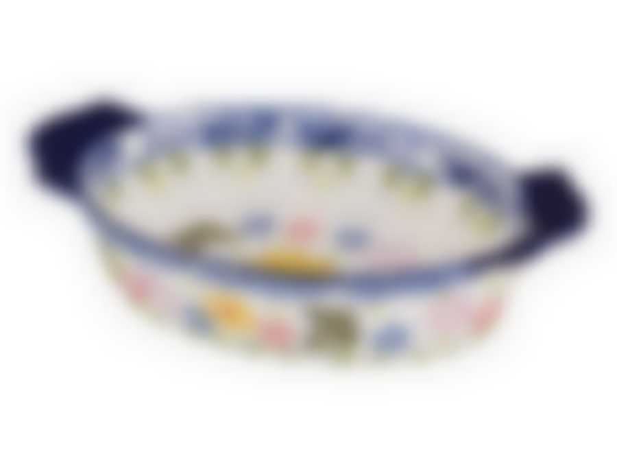 БЛЮДО ДЛЯ ЗАПЕКАНИЯ ОВАЛЬНОЕ 26*15 СМ.ВЫСОТА=6 СМ.