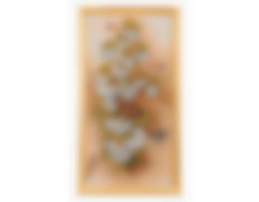 ГОБЕЛЕНОВАЯ КАРТИНА "ВЛЮБЛЕННЫЕ ПТИЧКИ" 74Х39СМ.