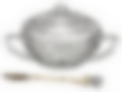 САХАРНИЦА 150 МЛ. 13*9.5*7СМ С ЛОЖКОЙ